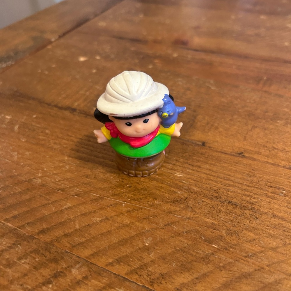 Fisher Price Little People safari zookeeper Sonya as is